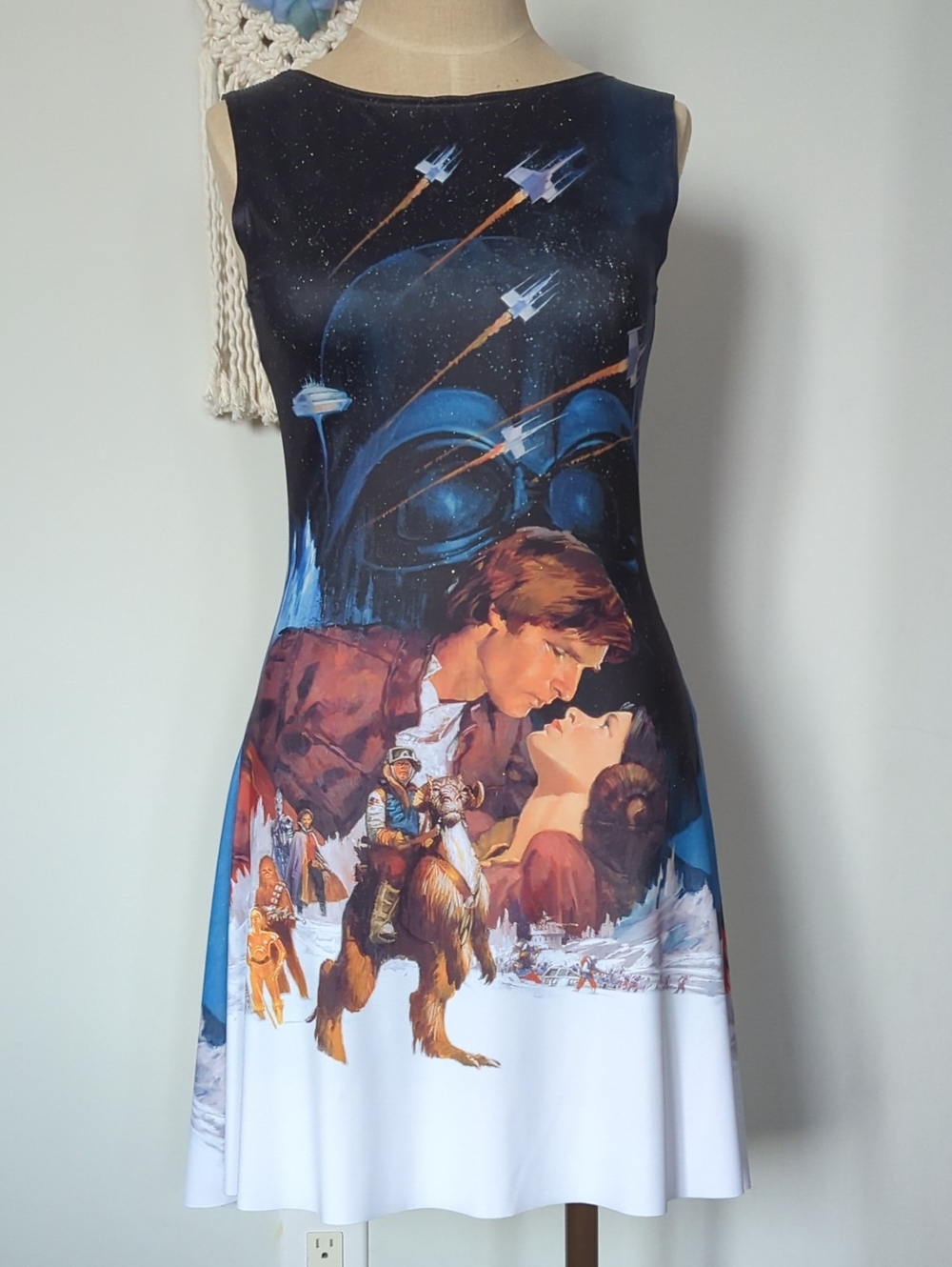 Black Milk Star Wars The Empire Strikes Back Play Dress Size Medium